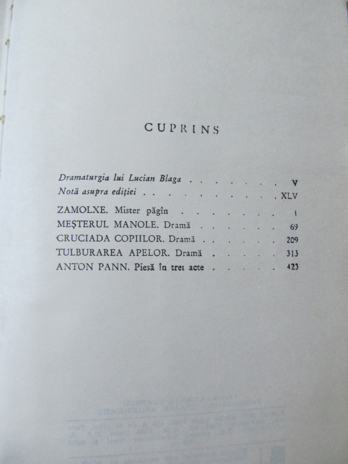 Carte Teatru - Lucian Blaga