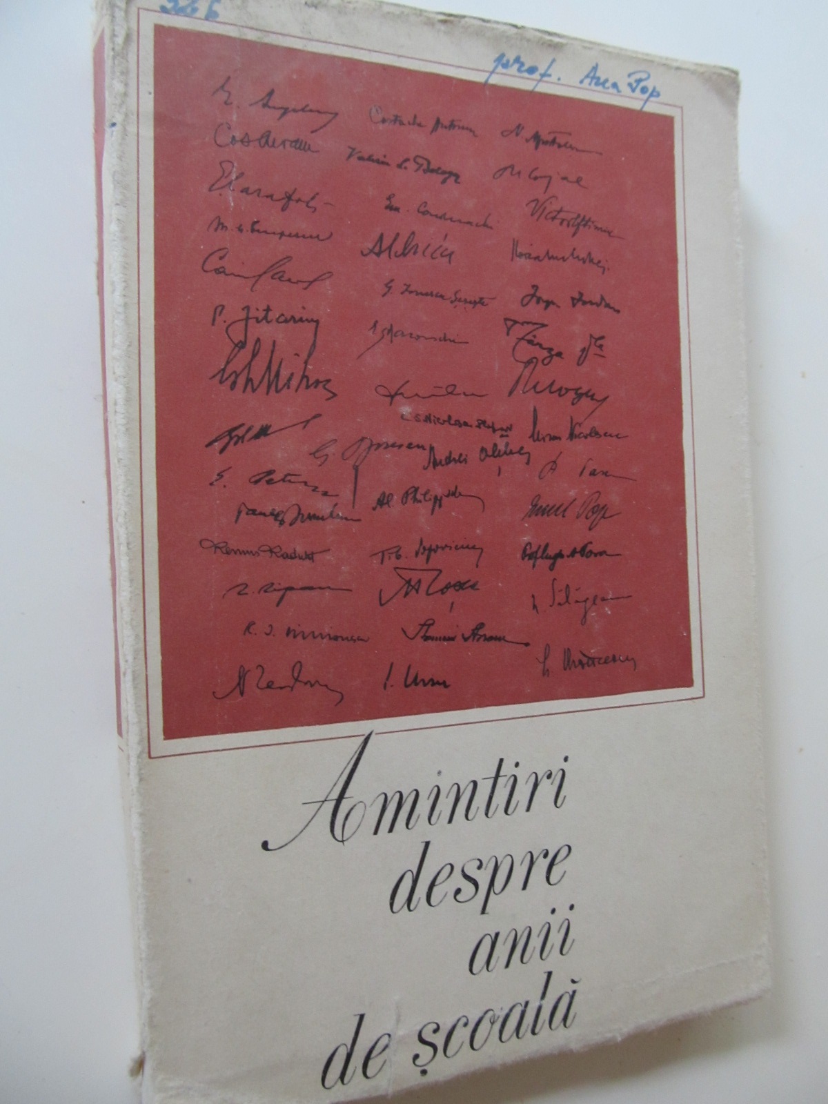 Amintiri despre anii de scoala - *** | Detalii carte