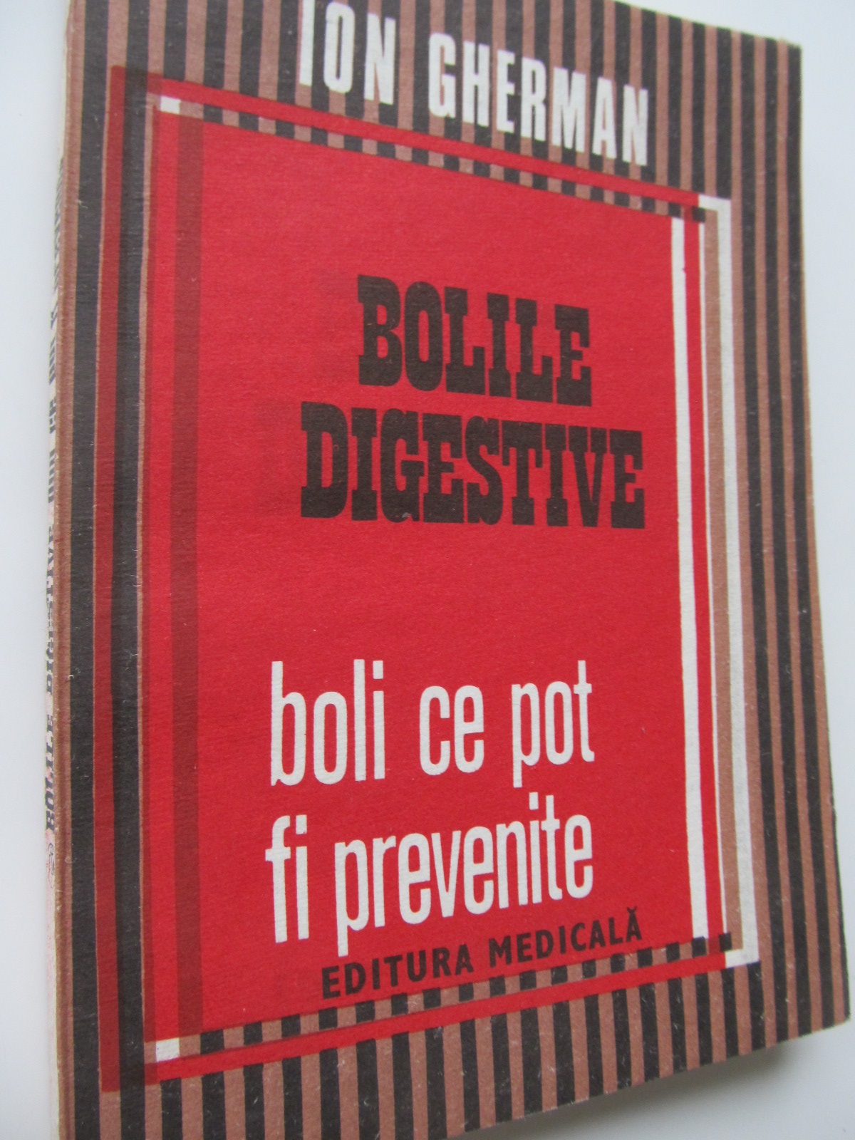 Bolile digestive boli ce pot fi prevenite - Ion Gherman | Detalii carte