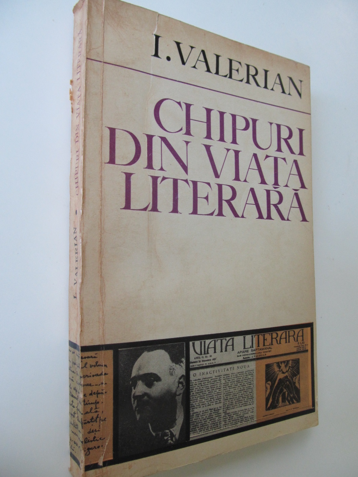 Chipuri din viata literara - I. Valerian | Detalii carte