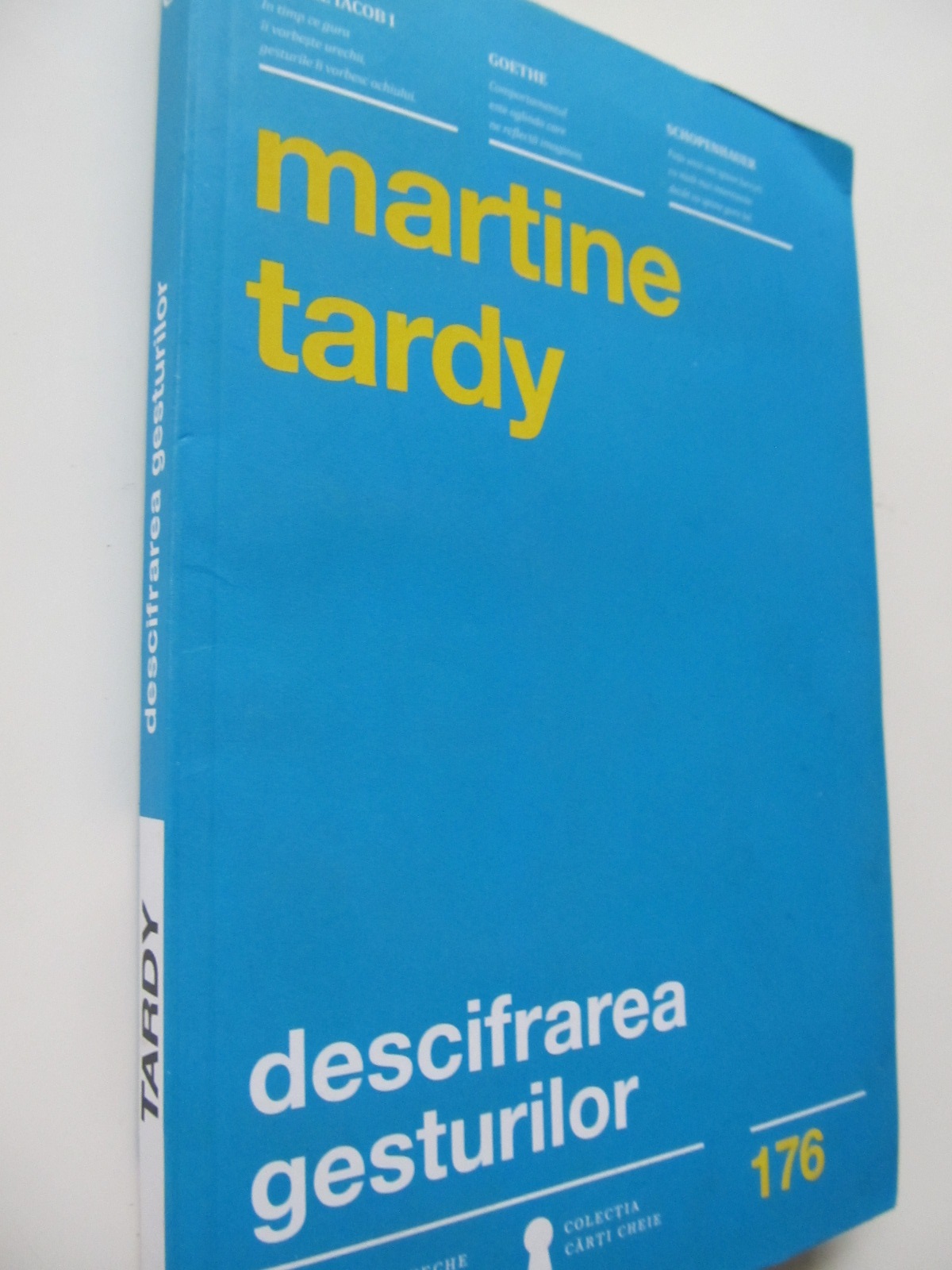 Descifrarea gesturilor - Martine Tardy | Detalii carte