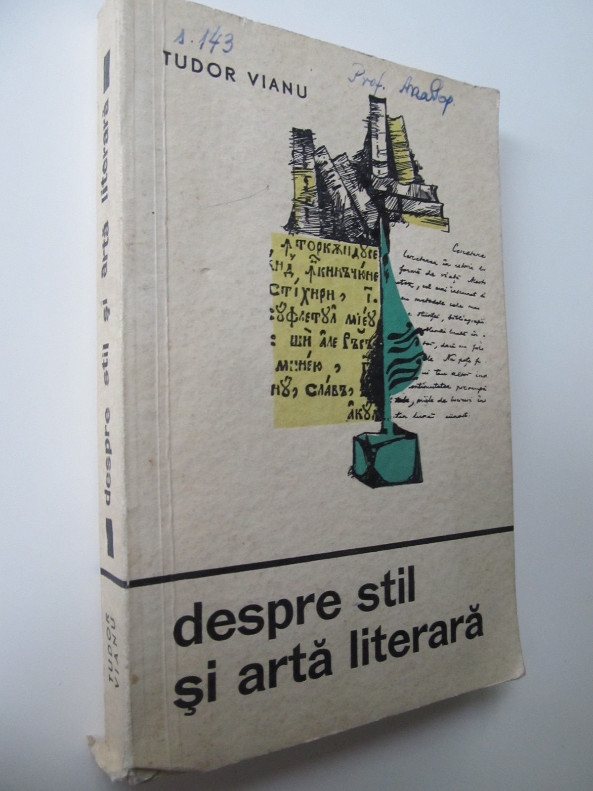Despre stil si arta literara - Tudor Vianu | Detalii carte