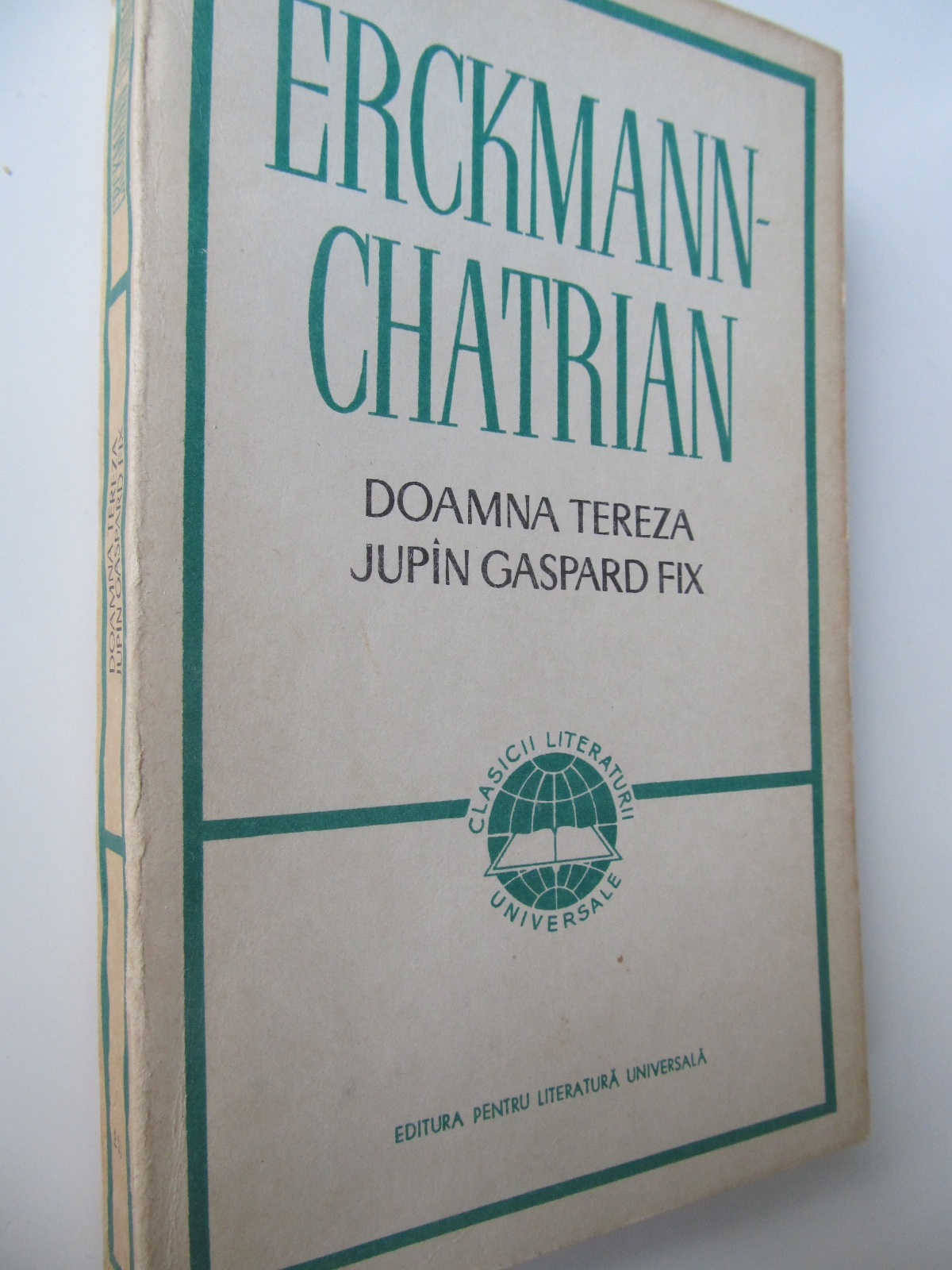 Doamna Tereza - Jupan Gaspard Fix - Erckmann Chatrian | Detalii carte