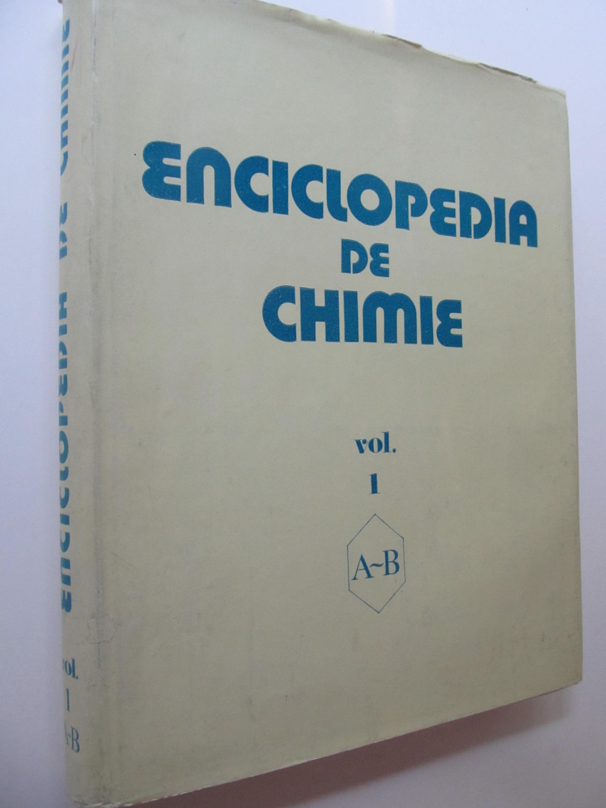 Enciclopedia se chimie (vol. 1) A-B - C. I. Simionescu , Maria Ionescu , ... | Detalii carte