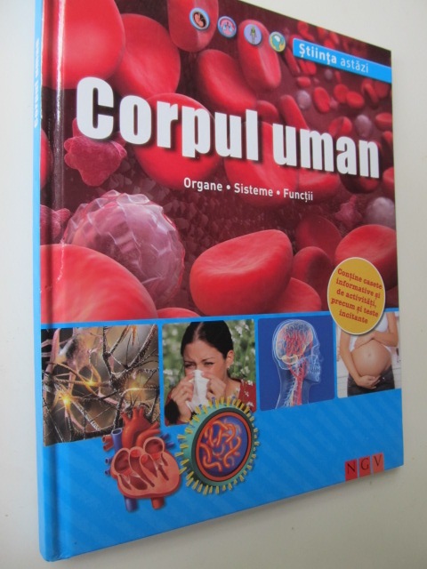 Enciclopedie copii - Corpul uman Organe Sisteme Functii (format foarte mare) - *** | Detalii carte