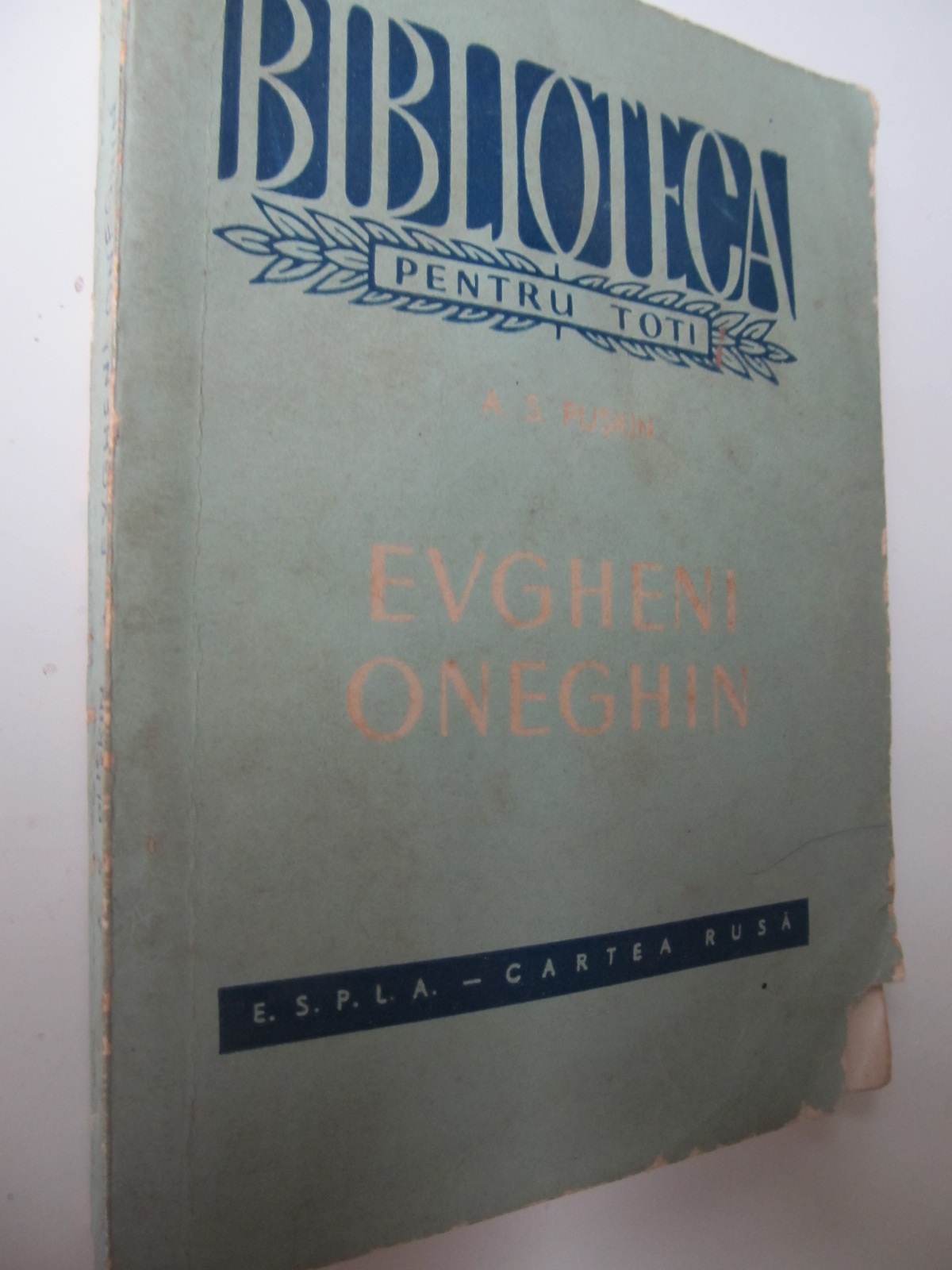 Evgheni Oneghin - A. S. Puskin | Detalii carte