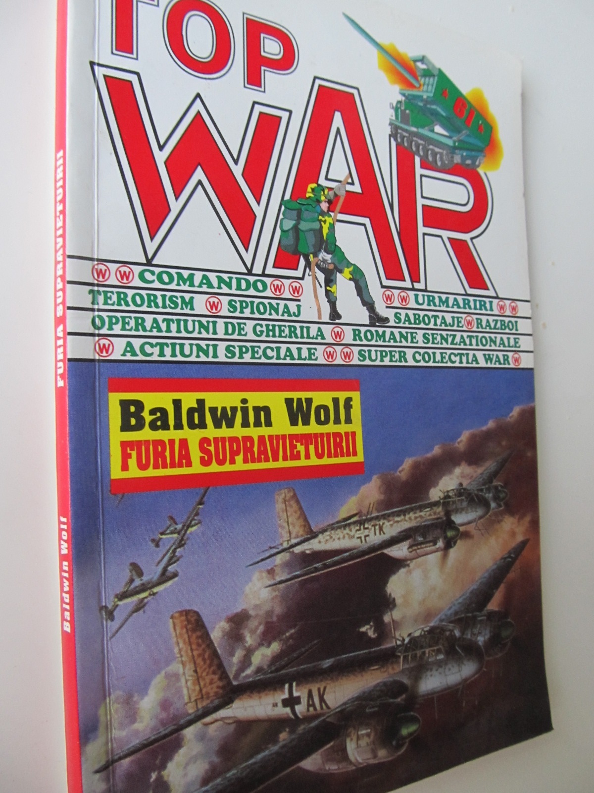 Furia supravietuirii - Baldwin Wolf | Detalii carte
