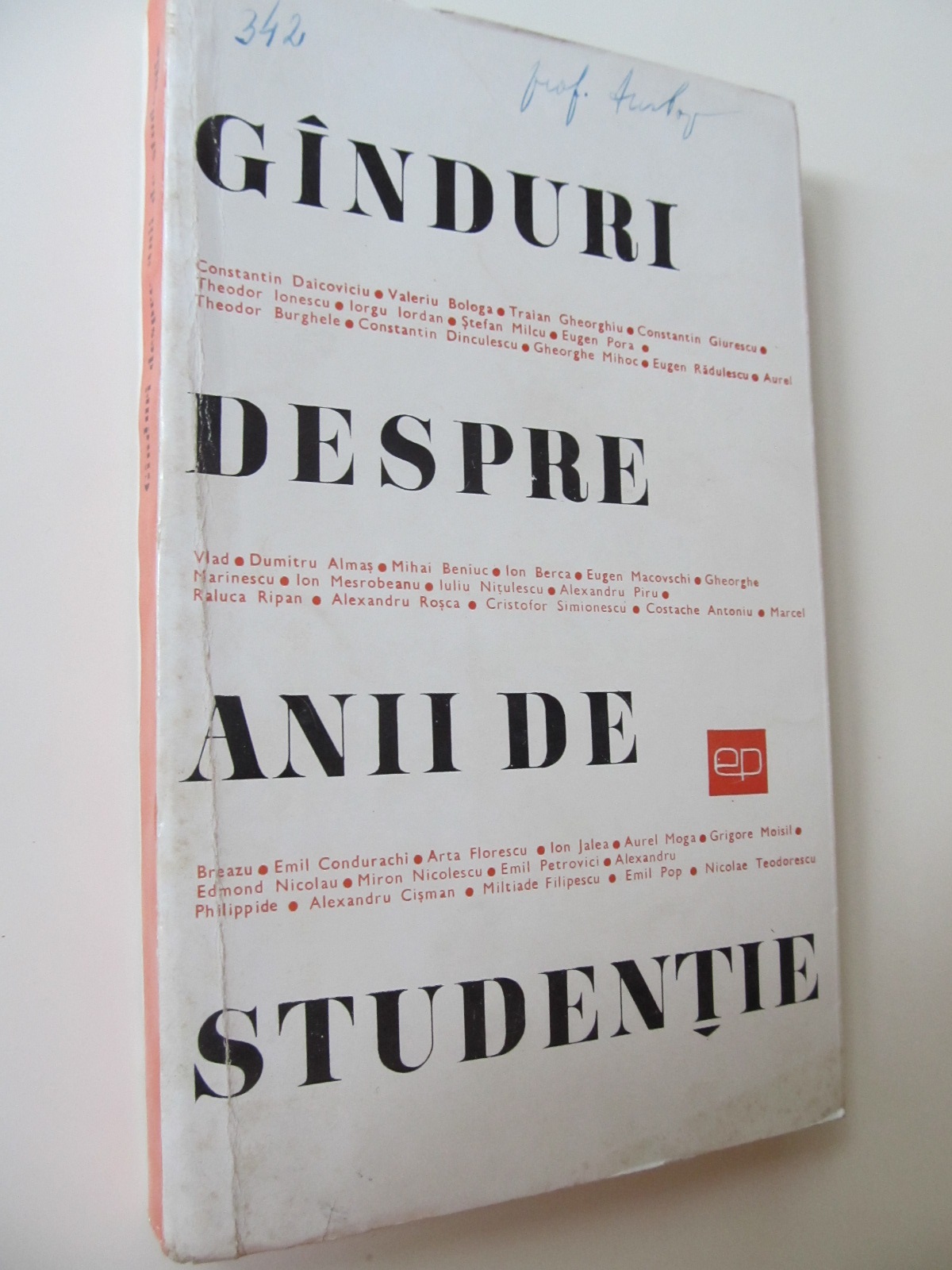 Ganduri despre studentie - *** | Detalii carte