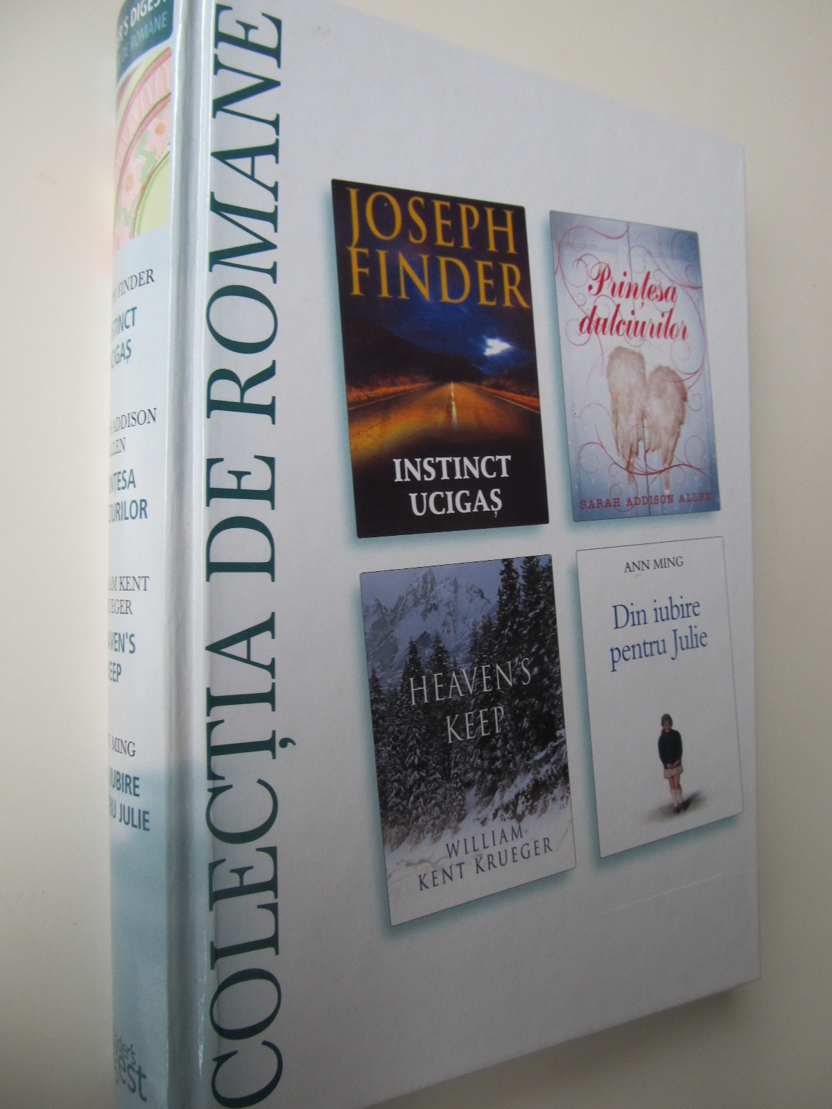 Instinct ucigas - Printesa dulciurilor - Heaven's Keep - Din iubire pentru Julie - Joseph Finder , Sarah Addison Aller , William Kent Krueger , Ann Ming | Detalii carte