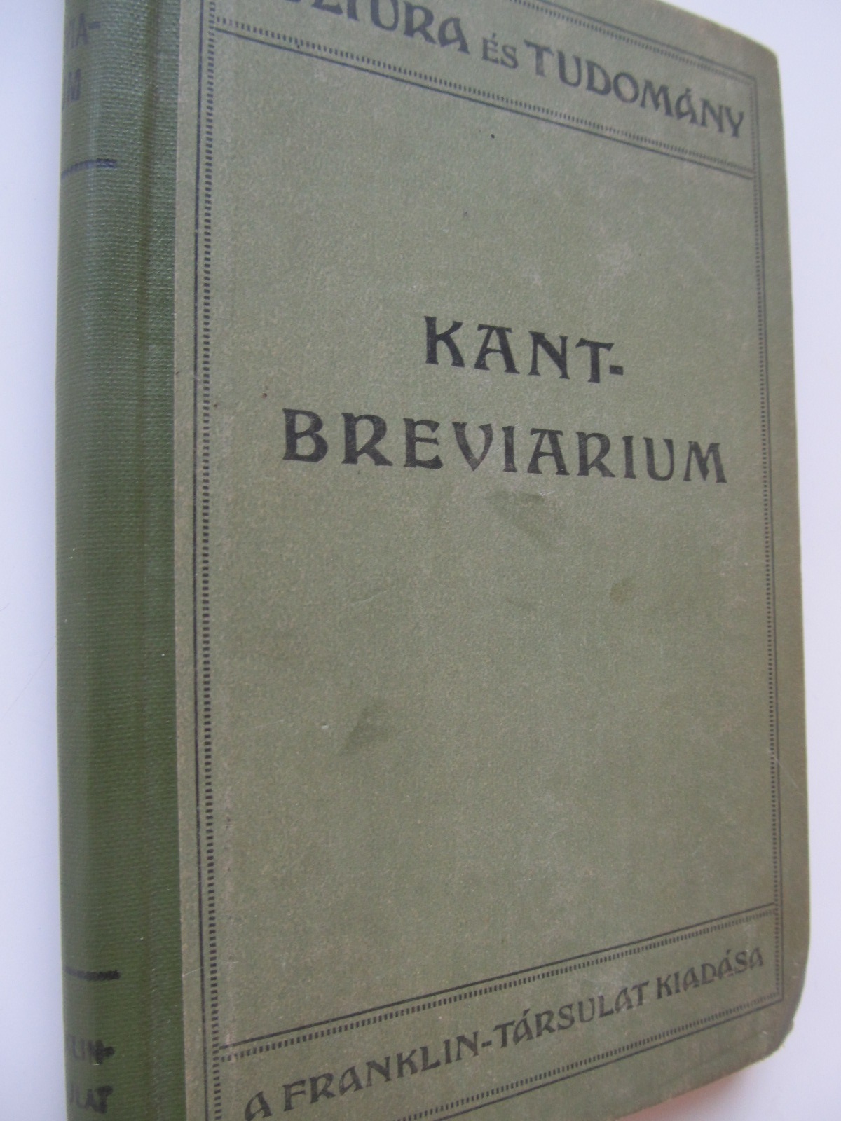 Kant breviarium , 1917 - osszeallitotta Gross Felix | Detalii carte