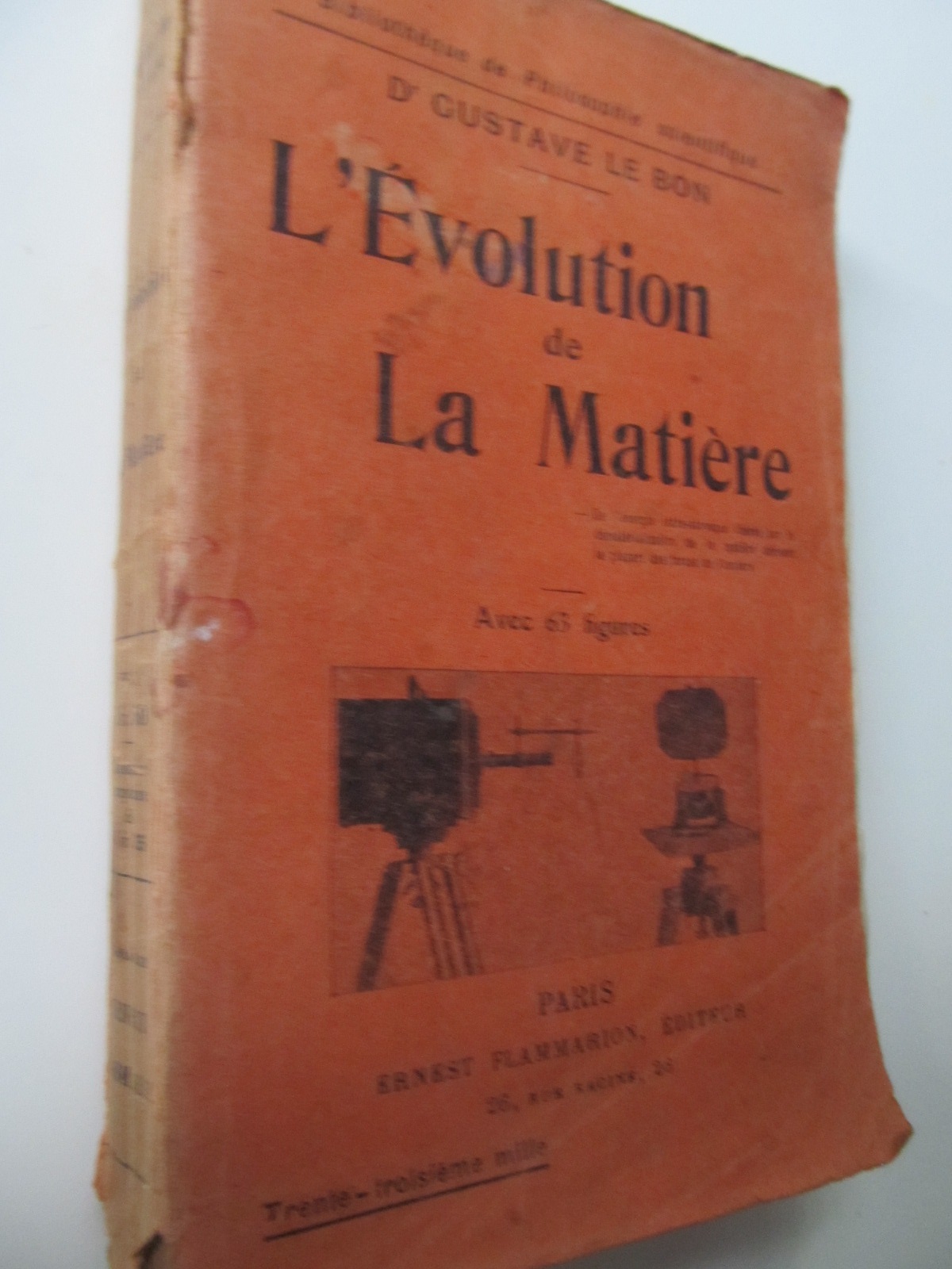 L'Elvolution de la matiere , 1919 - Gustave le Bon | Detalii carte
