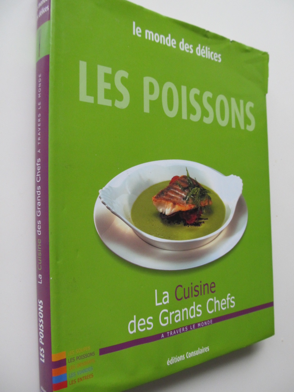 Le monde des delices Les poissons (retete de peste din toata lume) - format foarte mare - *** | Detalii carte
