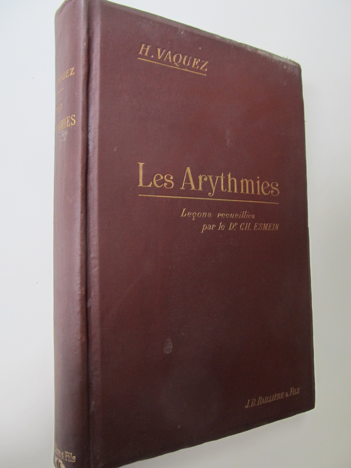 Les Arythmies , 1911. - H. Vaquez | Detalii carte