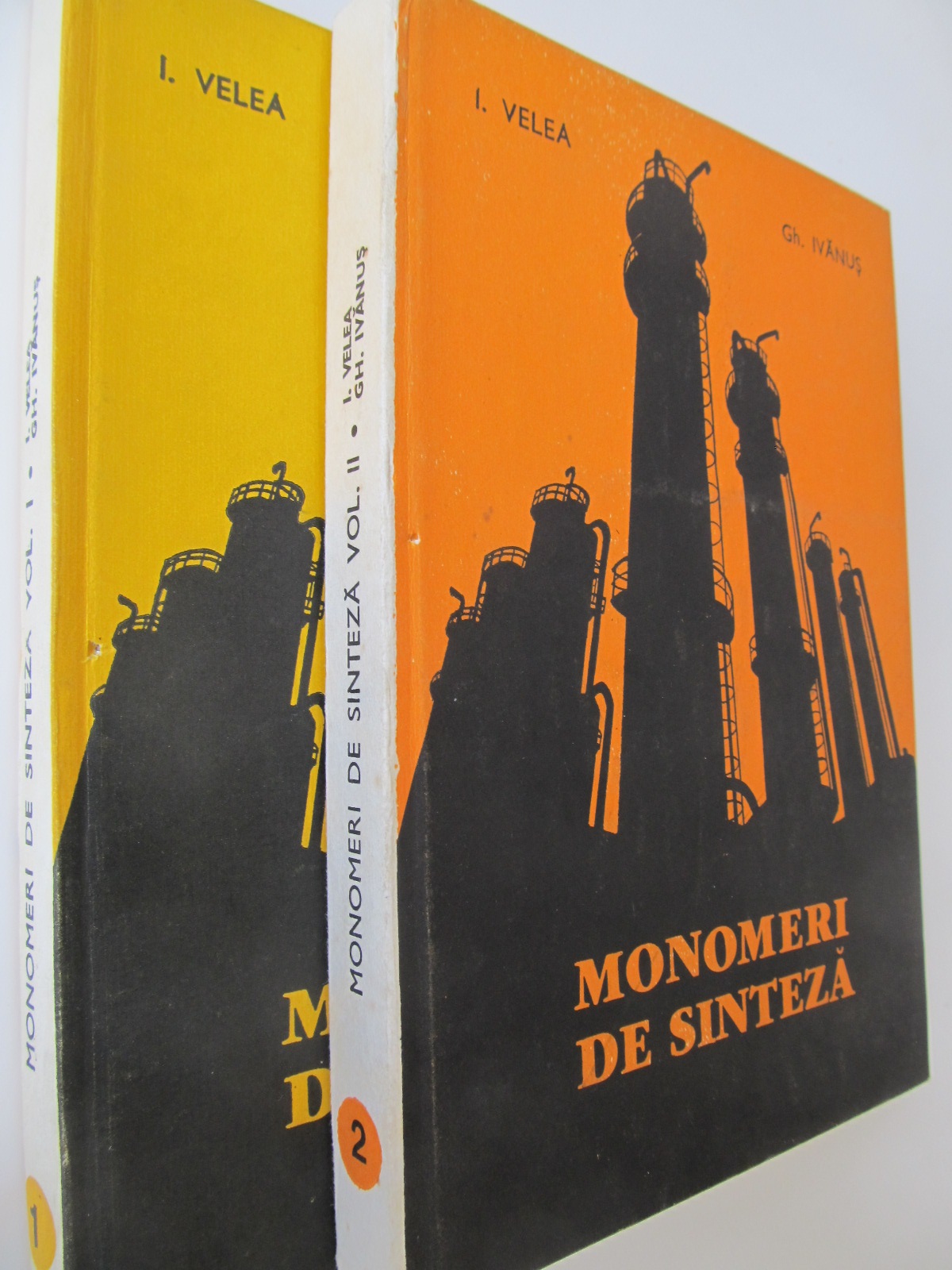 Monomeri de sinteza (2vol) - I. Velea , Gh. Ivanus | Detalii carte