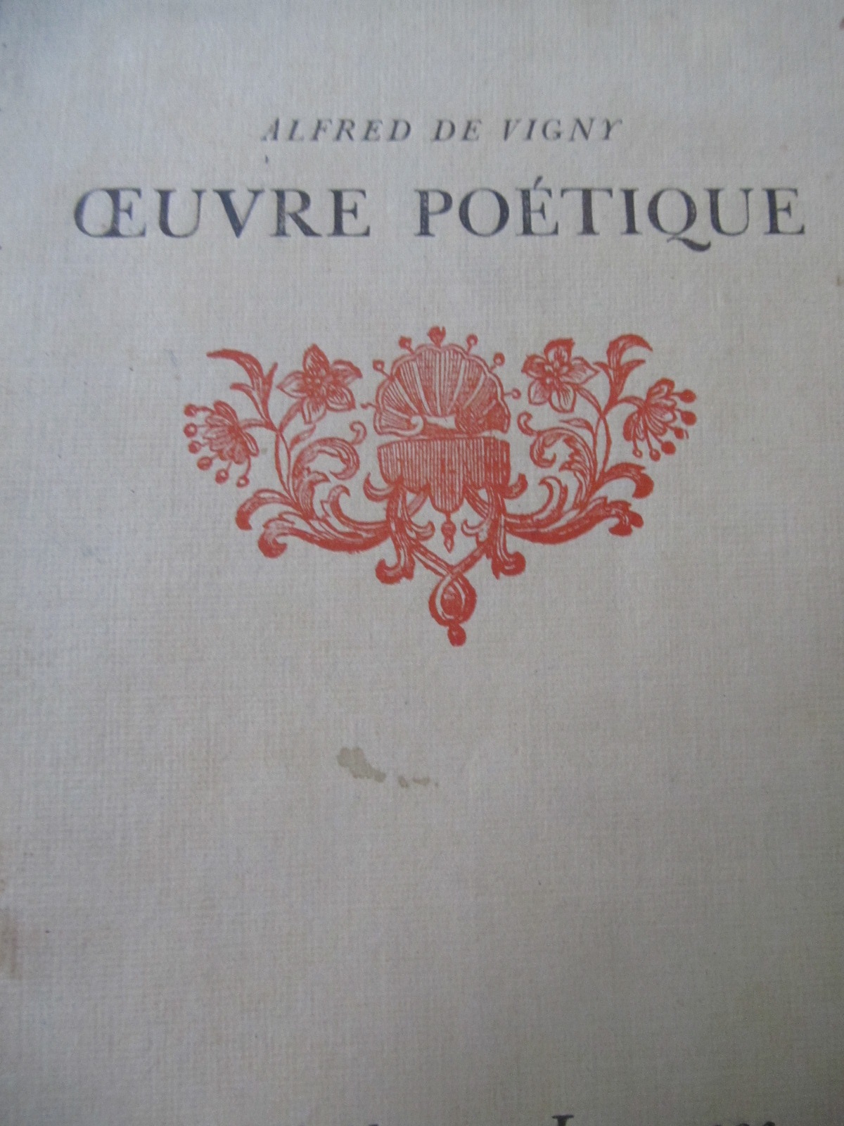 Oeuvre poetique - Alfred de Vigny | Detalii carte