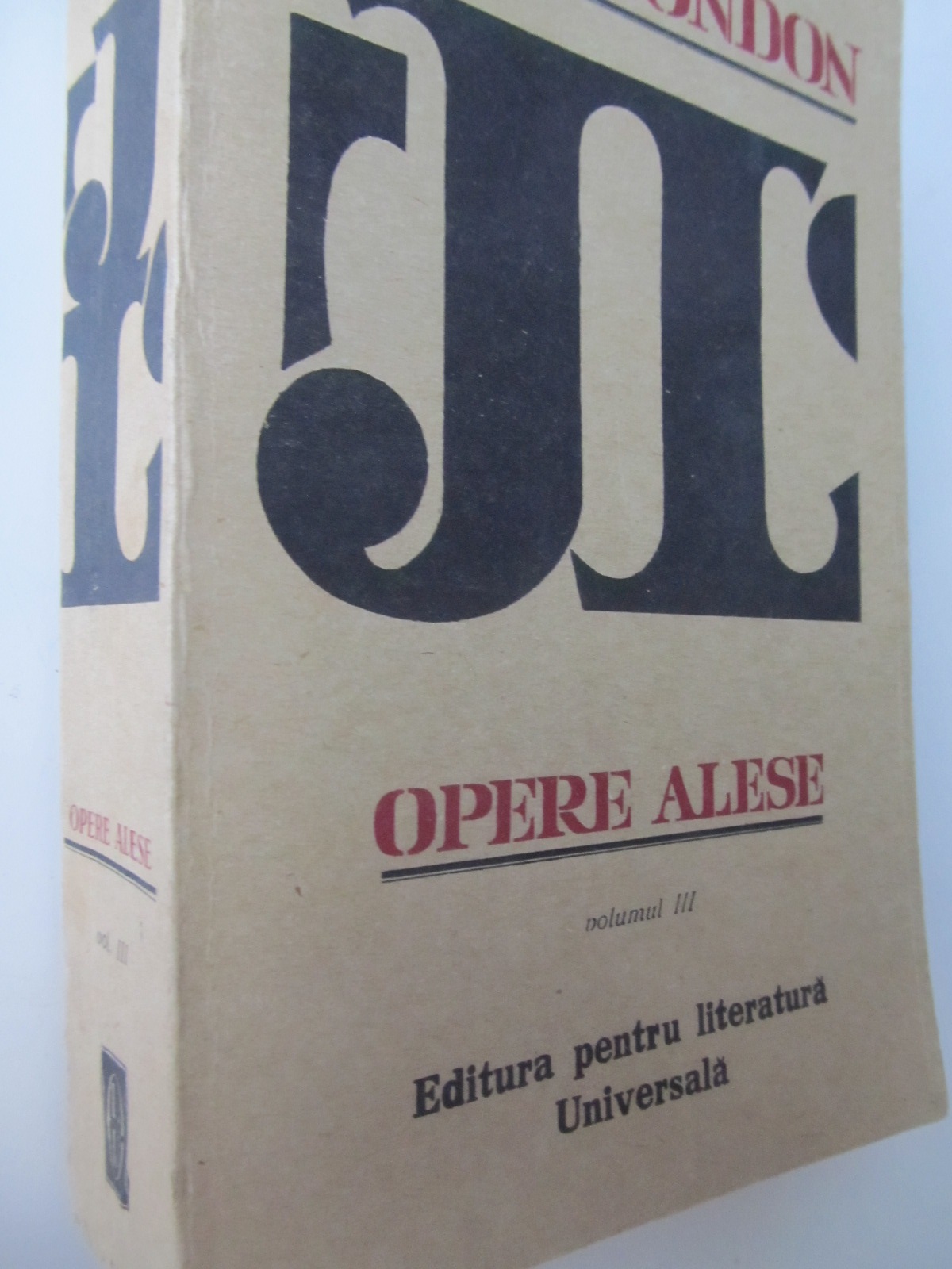 Opere alese (vol. 3) - Jack London | Detalii carte