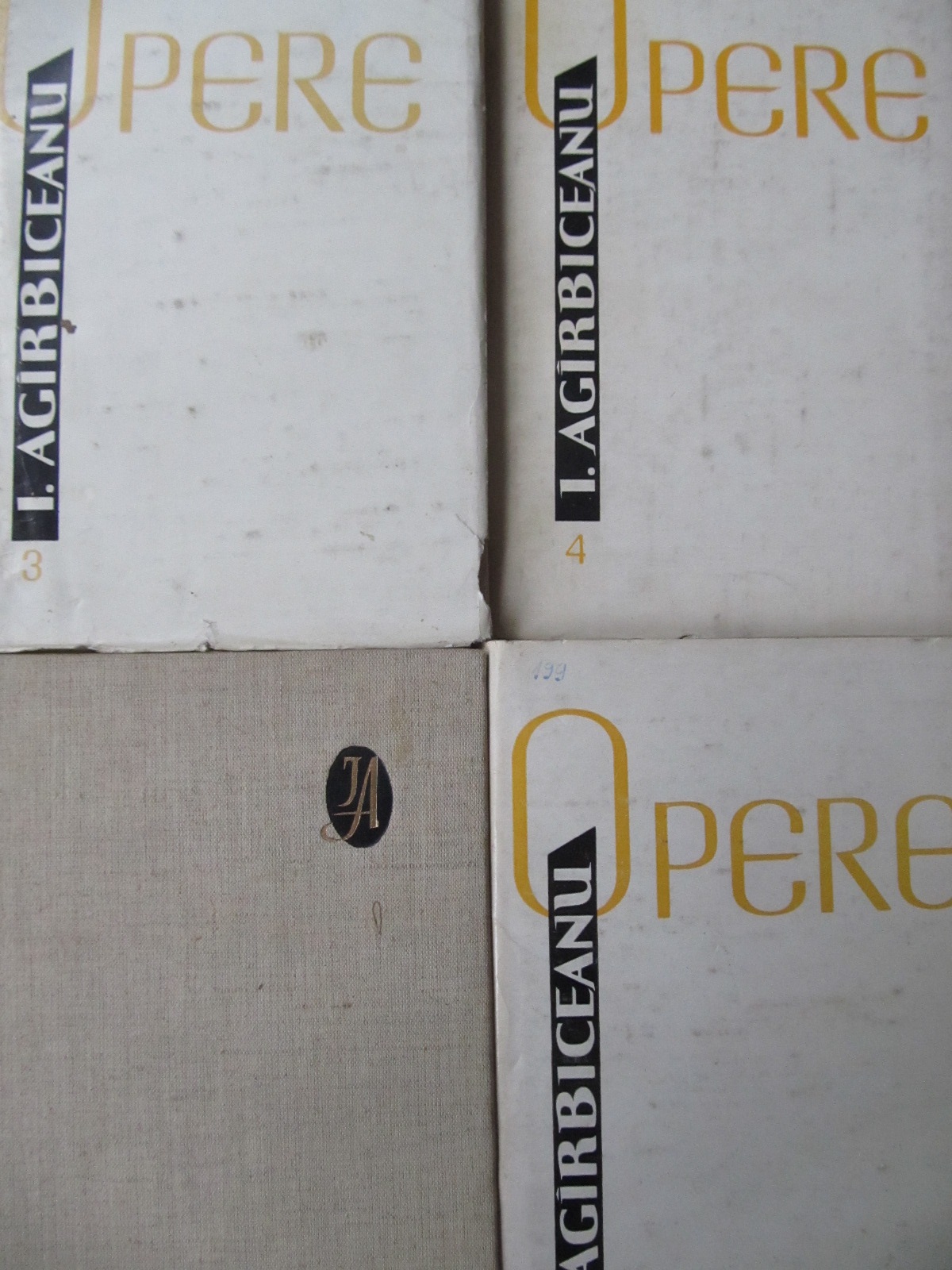 Opere vol. 1 , 2 , 3 , 4 (4 vol.) - Schite si povestiri - Ion Agarbiceanu | Detalii carte