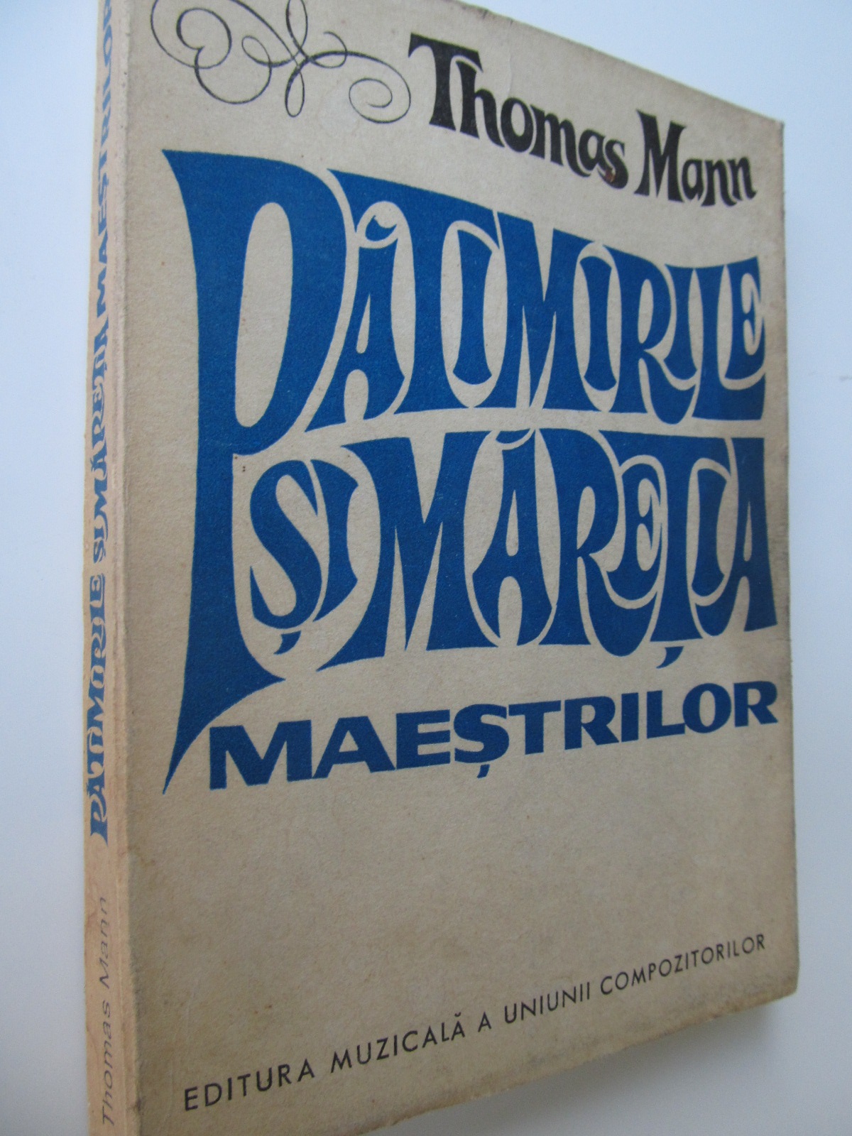 Patimirile si maretia maestrilor - Thomas Mann | Detalii carte