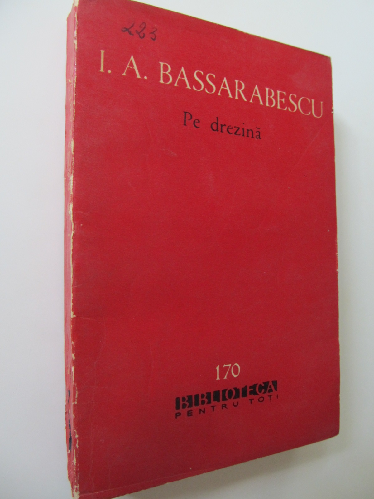 Pe drezina - I. A. Bassarabescu | Detalii carte