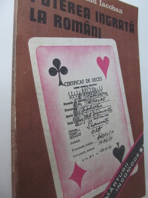 Puterea ingrata la romani - Mircea Radu Iacoban | Detalii carte