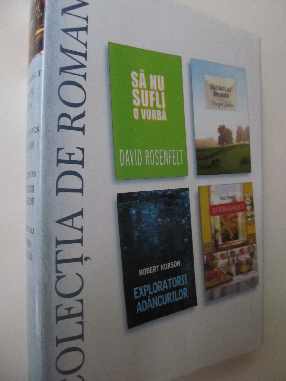 Sa nu sufli o vorba - Draga John - Exploratorii adancurilor - Bucataria franceza - David Rosenfelt , Nicholas Sparks , Robert Kurson , Peter Pezzelli | Detalii carte