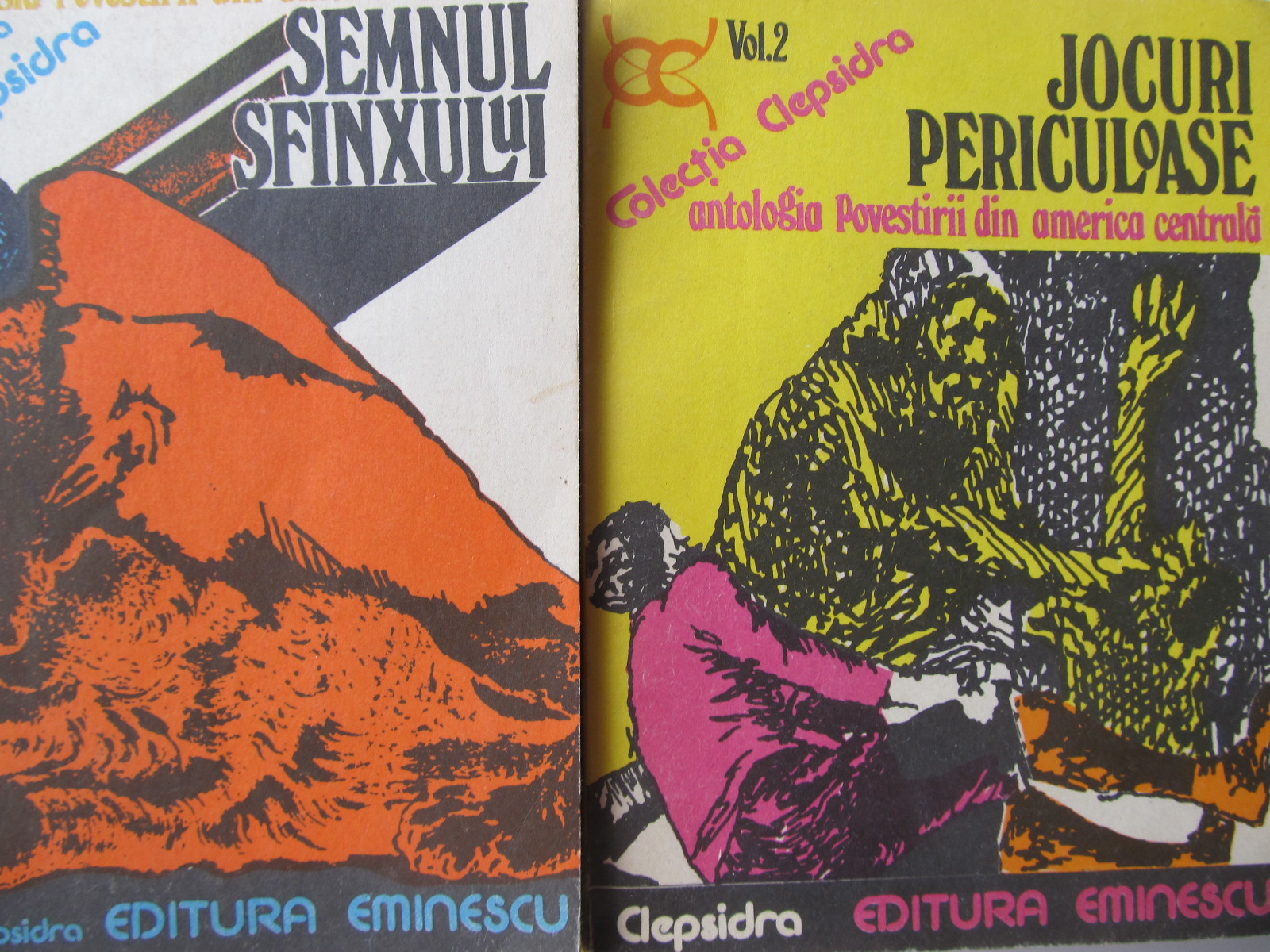 Semnul sfinxului - Jocuri periculoase (2 vol.) - Antologia povestirii din America centrala - *** | Detalii carte