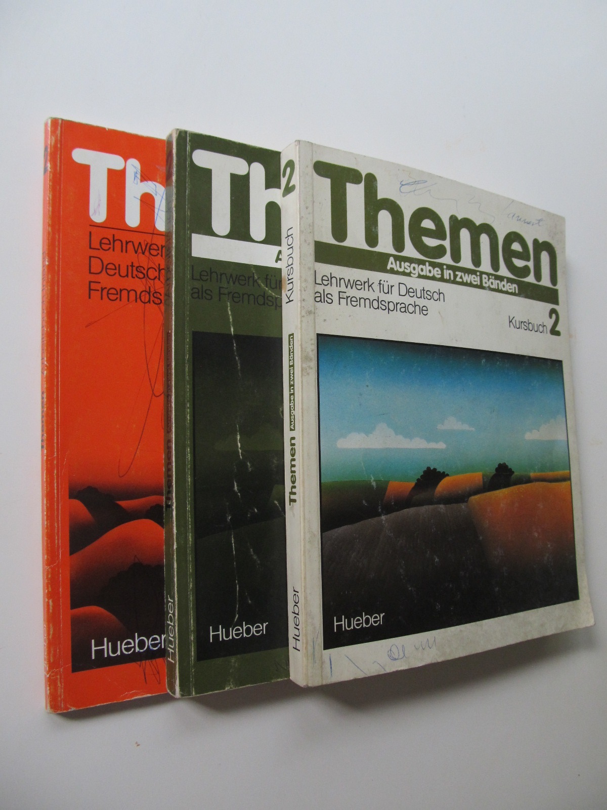 Themen 2 - Lehrwerk fur Deutsch als Fremdsprache (3 vol.) - Kursbuch - Arbeitsbuch - Arbeitsbuch Inland - *** | Detalii carte