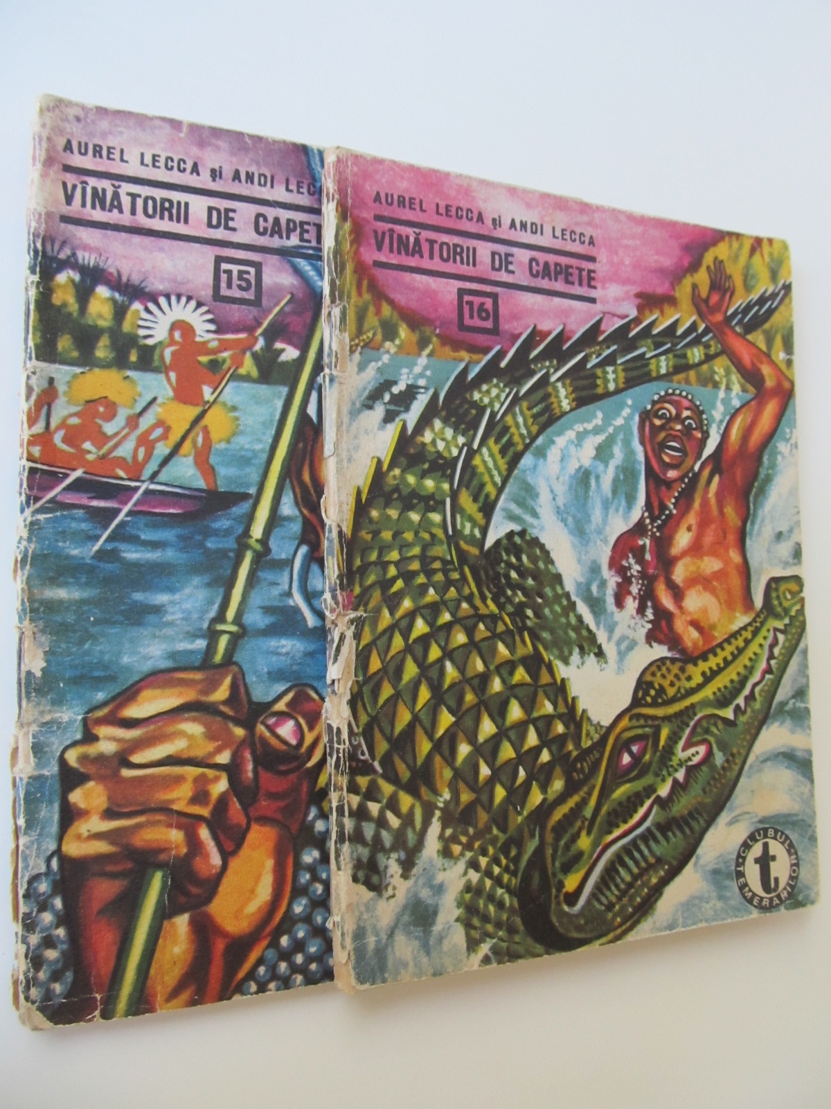 Vanatorii de capete (15) (16) (2 vol.) - Clubul temerarilor - Aurel Lecca , Andi Lecca | Detalii carte